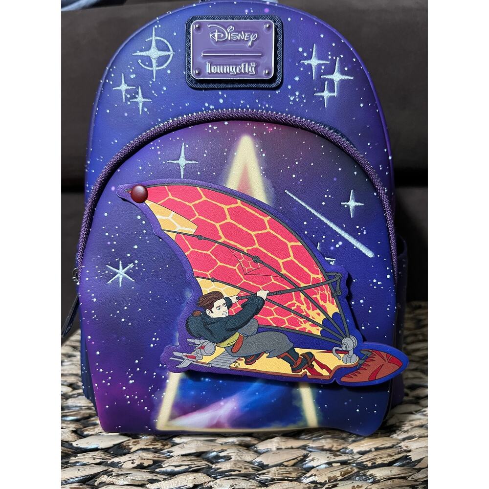 Loungefly Disney Treasure Planet Solar Surfer Glow-in-the-Dark Mini Backpack